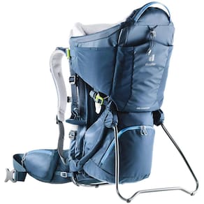 Mochila Deuter Kid Comfort Azul Para Carregar Bebê