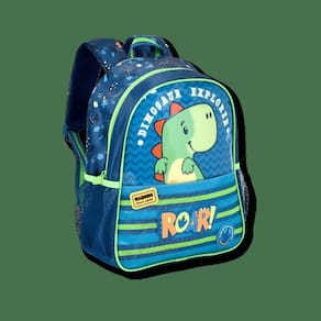 Mochila Escolar Infantil Pequena Dino Explorer Clio
