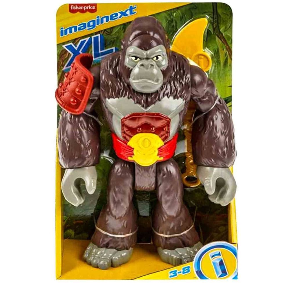 Boneco Imaginext Xl - Rei Gorila MATTEL