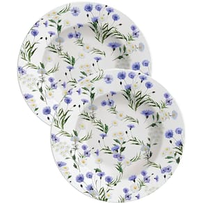 Jogo Pratos Sobremesa Lanche 6 Pessoas 6Pçs Ana Alice 21cm