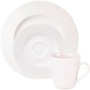 Kit Jogo Café Lanche 4Peças 2 Pessoas Aba Larga Tramontina
