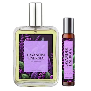 Perfume Lavandim Energia Feminino 100ml + Spray 10ml Natural