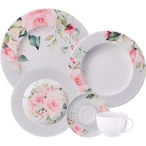 Kit Aparelho Jogo Jantar 6 Pessoas 30Pçs Ornatta Tramontina
