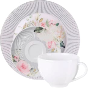 Kit Jogo Café Lanche 8 Pessoas 16Pçs Chá Ornatta Tramontina