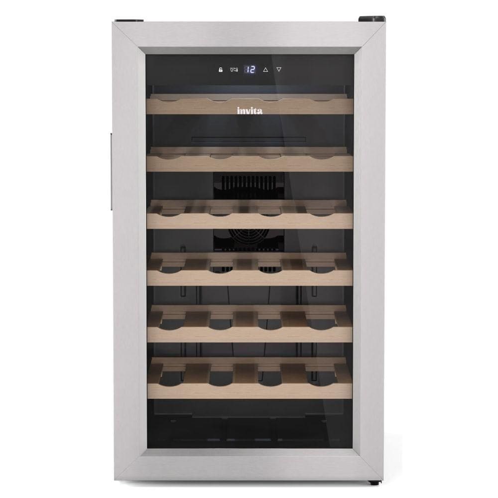 Adega Invita 28 Garrafas Inox I-CV-FS-28-XV-3HOB Bivolt