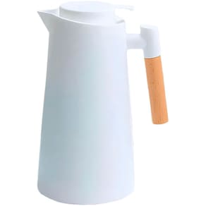 Garrafa Térmica De Mesa Nórdica Branco Café Chá Leite 1Litro