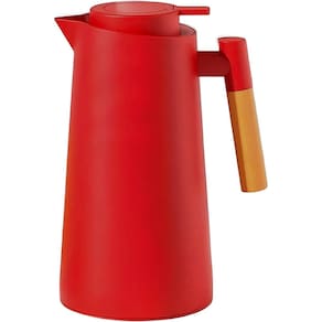 Garrafa Térmica De Mesa Nórdica Vermelho Chimarrão Café 1L