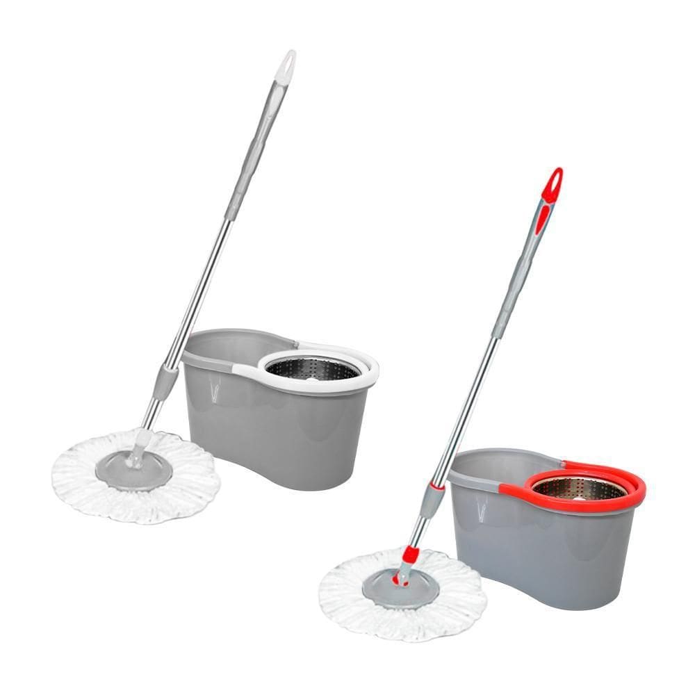 Mop Giratório Esfregão Balde 13L Refil Rio Home Lim020
