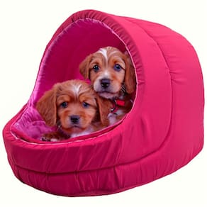 Cama Pet Iglu Raça Médio para Cachorro e Gato com Almofada