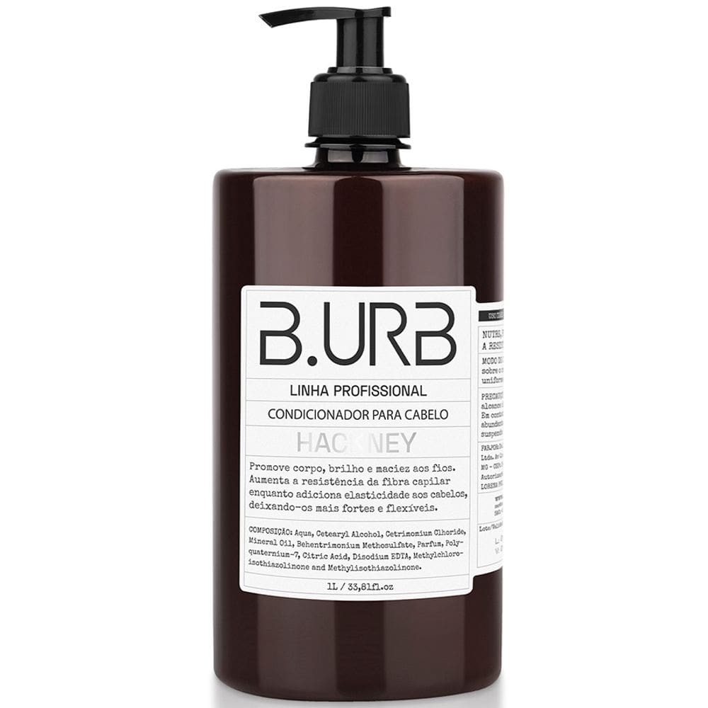 Condicionador Hackney 1 Litro Profissional Bancada Barbearia Barba Urbana B.URB