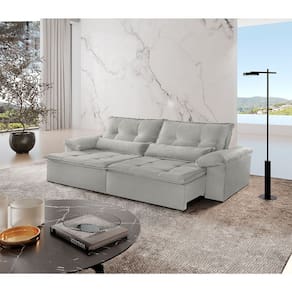 Sofá Parma Linho 03 Lugares 02 Módulos de 80cm B25cm Meu Sofá Online
