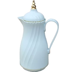 Garrafa Térmica Mesa Elegante Turquesa Claro Café Leite 1L