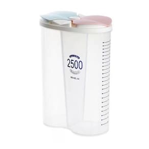 Pote Jarra Plástica Divisórias Pratico 2500Ml - Clink