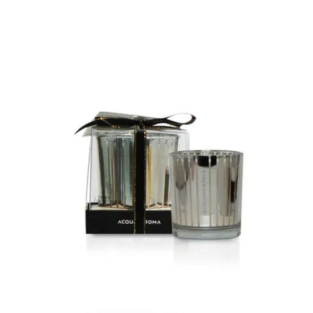 Vela Perfumada Clássica Cedro e Noz Moscada-160g Acqua Aroma