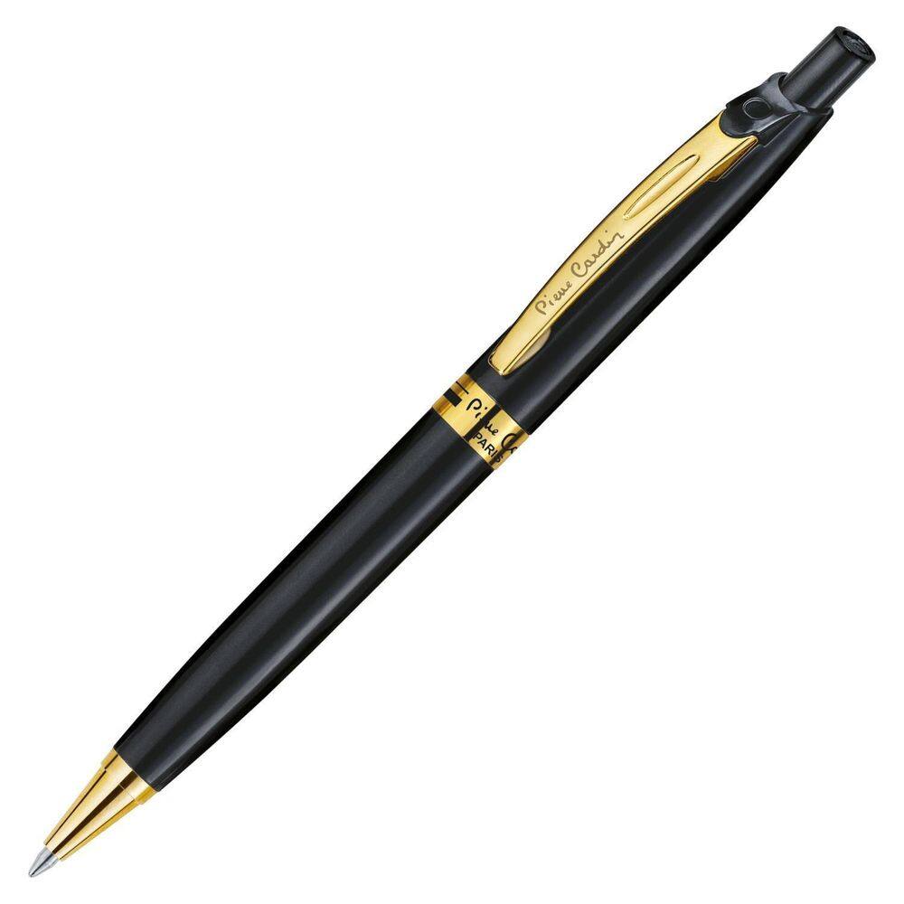 Caneta Esferográfica Pierre Cardin Success Preta C/Dourado
