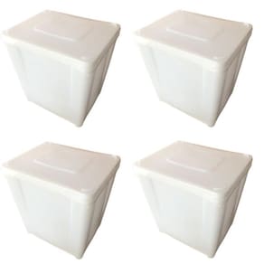 Pote De Sorvete Em Massa - Kit 04 Peças