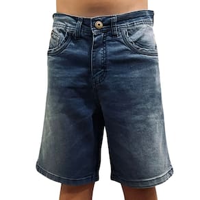 Bermuda Jeans Masculina HD Slim Azul 5764A