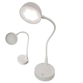 Luminaria Abajur de Mesa LED 3 Tons Touch Flexivel Bateria Recarregavel USB Sala Quarto Cabeceira Trabalho Recepçao Escritorio Decoraçao Iluminaçao