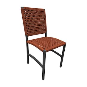 Cadeira Deck Alumínio Corda Náutica Terracota - Laranja