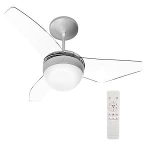 Ventilador Teto Controle Remoto 83cm Nano Cristal Bivolt