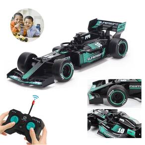 Carrinho F1 Controle Remoto Simula Efeito Fumaça Led