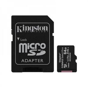 Cartão De Memória 64gb Kingston Sdcs2-64gb Preto