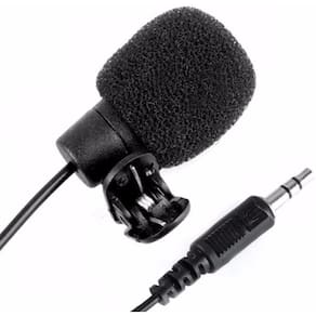 Microfone De Lapela Para Celular Universal Gravação Vídeos