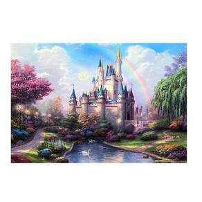 Fundo Fotográfico Newborn Castelo E Realeza 3,0X2,5 Ffg-072