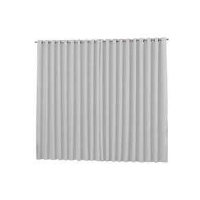 Cortina Blackout 3m x 2,8m Gelo em Tecido com Ilhós