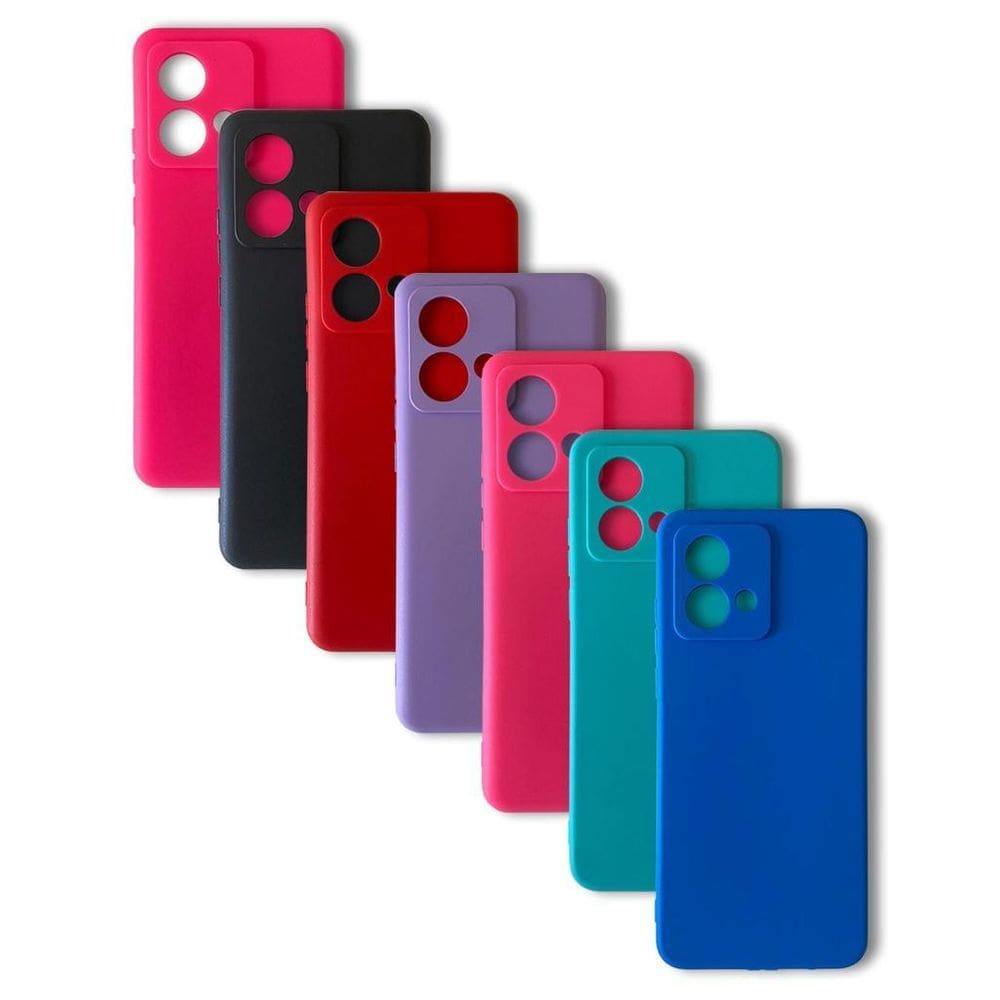 Capa Compatível Moto Edge 40 Neo Veludo + Película Vinho