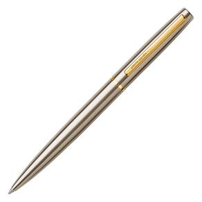 Caneta Esferográfica Pierre Cardin Monza Aço C/Dourado