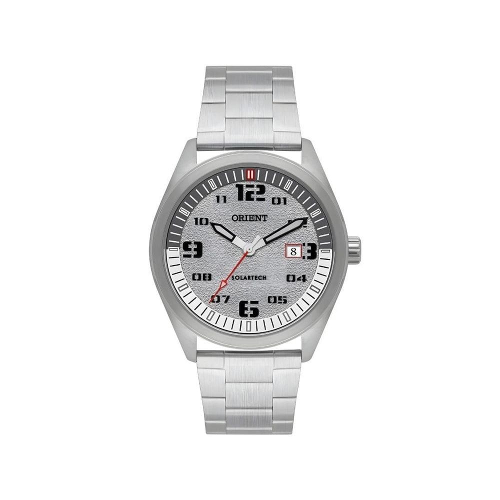 Relógio Orient Masculino Com Calendário Aço Mbss1489S2Sx