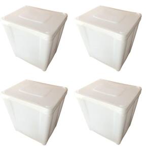 Pote De Sorvete Em Massa - Kit 04 Peças