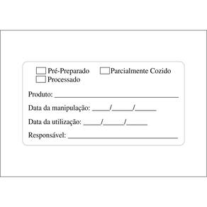 Rolo Com 1.000 Etiquetas Adesivas Bopp - Modelo 1