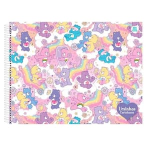 Caderno Cartog 60Fls Ursinhos Carinhosos Capa 10 - Animativa
