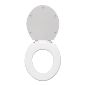 Assento Sanitário Poliéster Áries Branco Para Louça Eternit