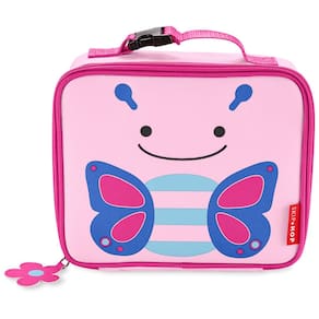 Lancheira Térmica Skip Hop Clássica Zoo Borboleta Rosa