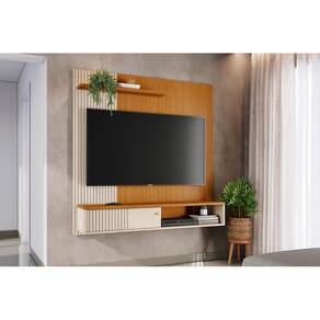 Estante Aurora para TV de até 65 polegadas - Cinamomo Off White - Madetec