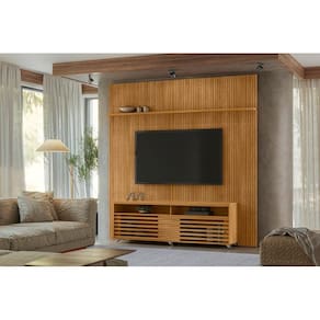 Painel Frizz New Prestige para TV de até 75 polegadas - Cumaru - Madetec