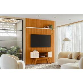Rack New Silverstone Para TV até 65 Polegadas - Cinamomo / Off White - Madetec