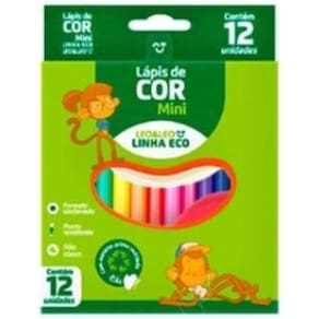 Kit 2 Caixas De 12 Un Lápis Mini Lápis De Cor Infantil
