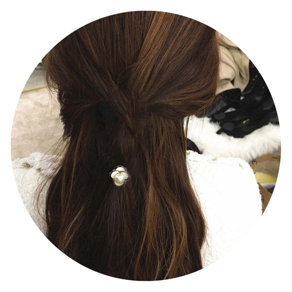 Laço de Cabelo Xuxinha Rabo de Cavalo Menina Mulheres Flores