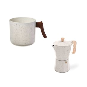 Fervedor Ceramic Life 2l Cafeteira Italiana Alumínio Brinox
