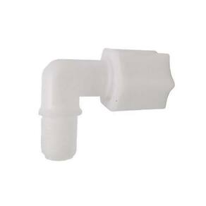 Conector Cotovelo Macho Nylon Mangueira De 1/4 Rosca 1/8