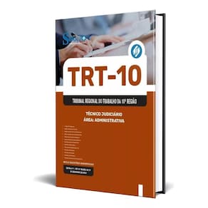 Apostila Trt 10 2025 Técnico Judiciário Área: Administrativa