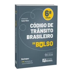 Código de Trânsito Brasileiro - CTB de bolso - 2025 Rideel