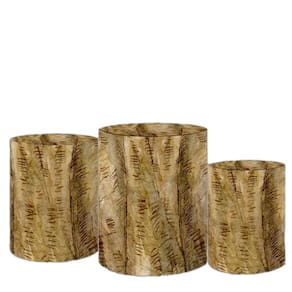 Trio De Capas Cilindros 3D Sublimado Tronco Fcc-068