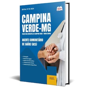 Apostila Prefeitura Campina Verde Mg 2025 Agente Comunitário