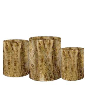 Trio De Capas Cilindros 3D Sublimado Tronco Fcc-068