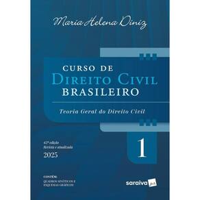 Curso De Direito Civil Brasileiro - Vol.1 - 42ª Edição 2025